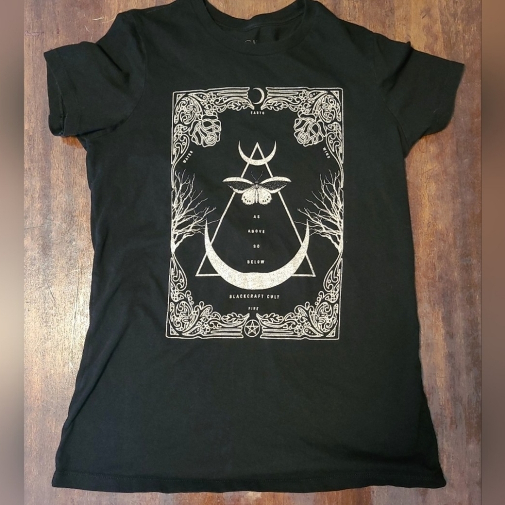 Blackcraft Cult As Above So Below T-shirt Womens XXL